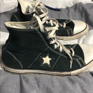 Hi top Converse One Stars